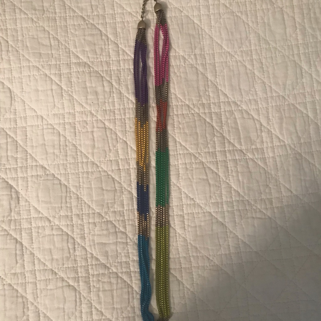 Jessica Simpson Multi Colored Necklace 7$
